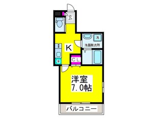 ＴＫアンバーコート堺東の物件間取画像